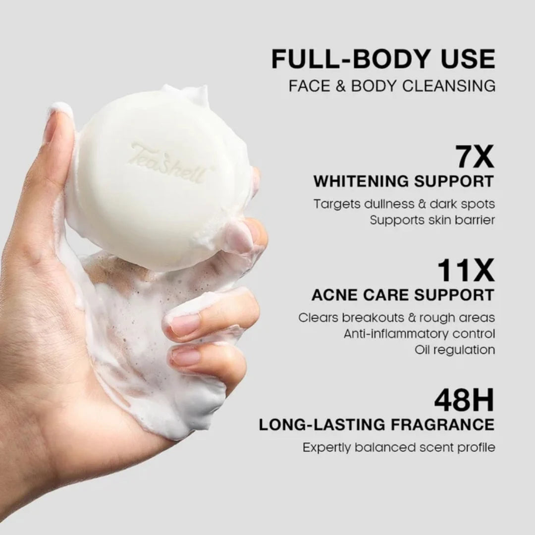 Teashell Niacinamide Skin Brightening Soap - 100g